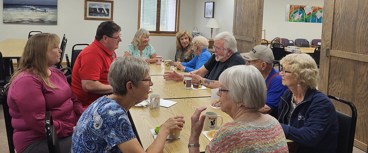 Coffee hour at Living at Home of the Park Rapids Area